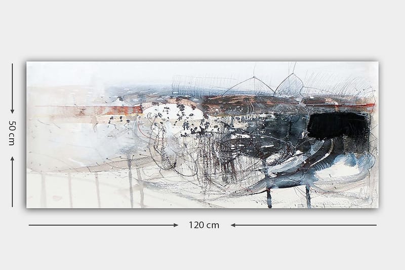 Canvasbillede YTY Landscape & Nature Flerfarvet - 120x50 cm - Boligtilbehør - Billeder & kunst - Billeder på lærred