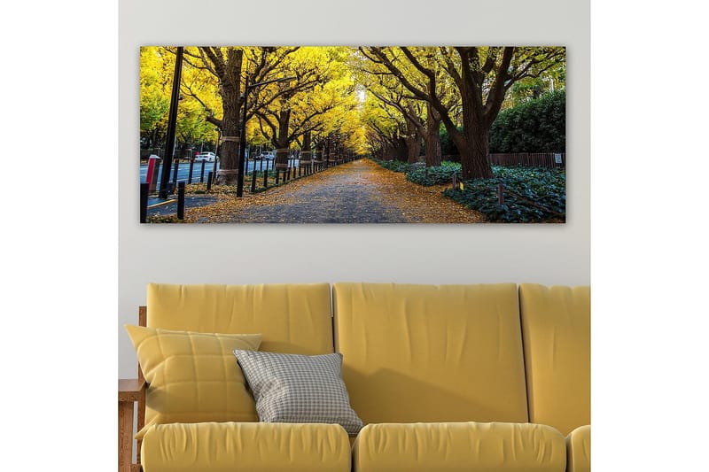 Canvasbillede YTY Landscape & Nature Flerfarvet - 120x50 cm - Boligtilbehør - Billeder & kunst - Billeder på lærred