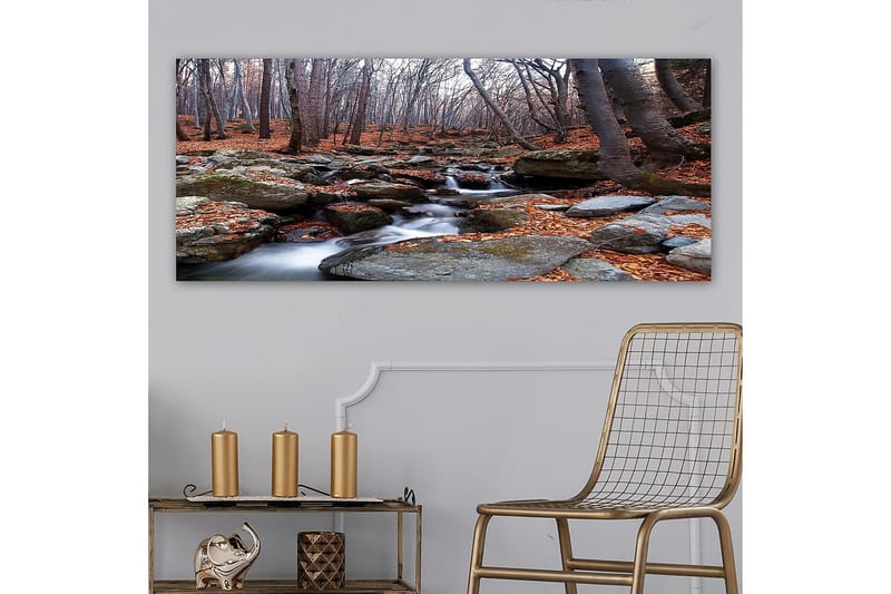 Canvasbillede YTY Landscape & Nature Flerfarvet - 120x50 cm - Boligtilbehør - Billeder & kunst - Billeder på lærred