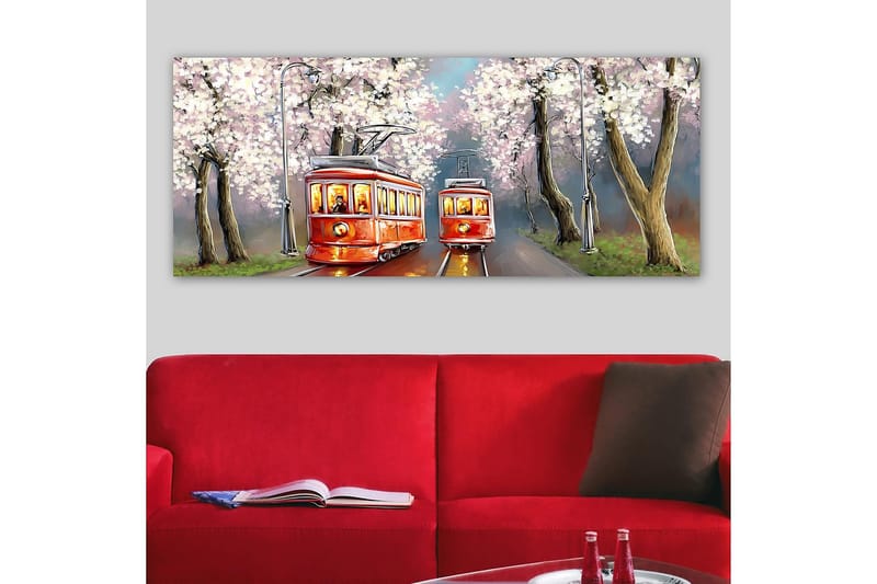 Canvasbillede YTY Landscape & Nature Flerfarvet - 120x50 cm - Boligtilbehør - Billeder & kunst - Billeder på lærred