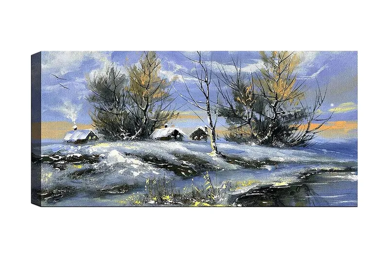 Canvasbillede YTY Landscape & Nature Flerfarvet, 120x50 cm