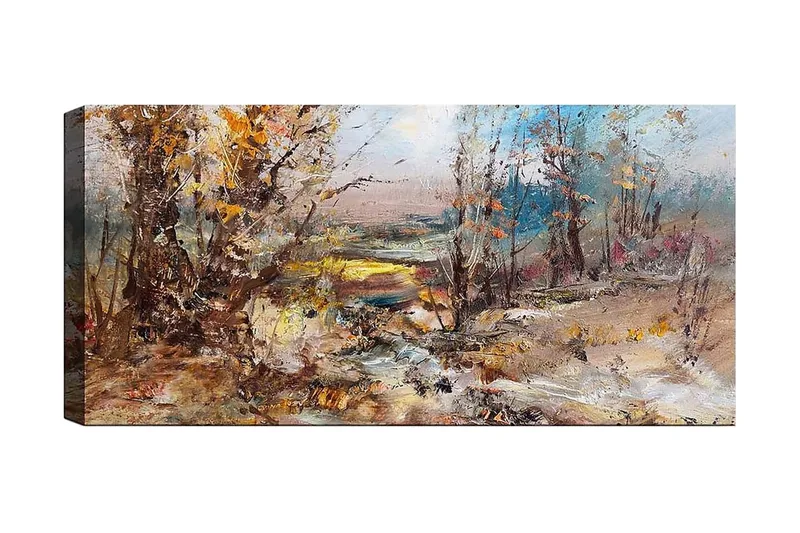 Canvasbillede YTY Landscape & Nature Flerfarvet, 120x50 cm