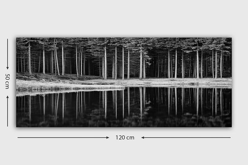 Canvasbillede YTY Landscape & Nature Flerfarvet - 120x50 cm - Boligtilbehør - Billeder & kunst - Billeder på lærred