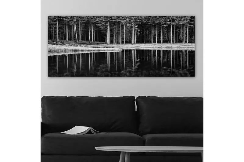 Canvasbillede YTY Landscape & Nature Flerfarvet - 120x50 cm - Boligtilbehør - Billeder & kunst - Billeder på lærred