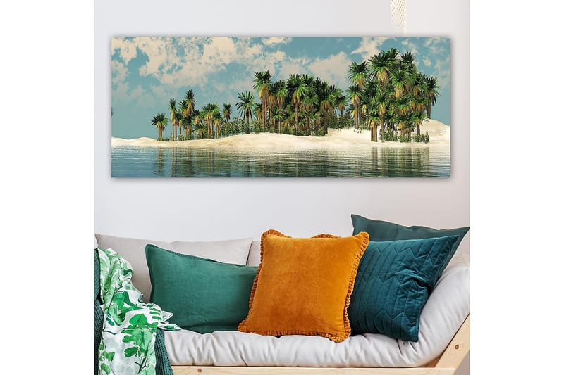 Canvasbillede YTY Landscape & Nature Flerfarvet - 120x50 cm - Boligtilbehør - Billeder & kunst - Billeder på lærred