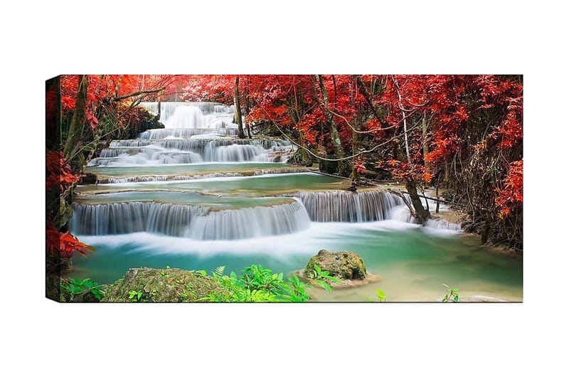 Canvasbillede YTY Landscape & Nature Flerfarvet, 120x50 cm