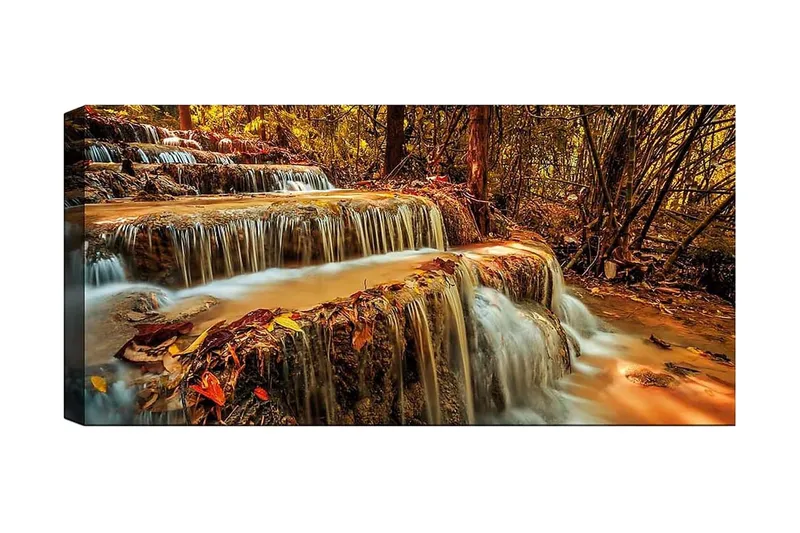 Canvasbillede YTY Landscape & Nature Flerfarvet, 120x50 cm