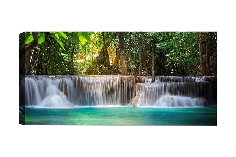 Canvasbillede YTY Landscape & Nature Flerfarvet, 120x50 cm