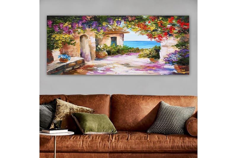 Canvasbillede YTY Landscape & Nature Flerfarvet - 120x50 cm - Boligtilbehør - Billeder & kunst - Billeder på lærred