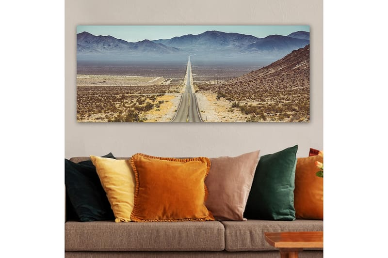 Canvasbillede YTY Landscape & Nature Flerfarvet - 120x50 cm - Boligtilbehør - Billeder & kunst - Billeder på lærred