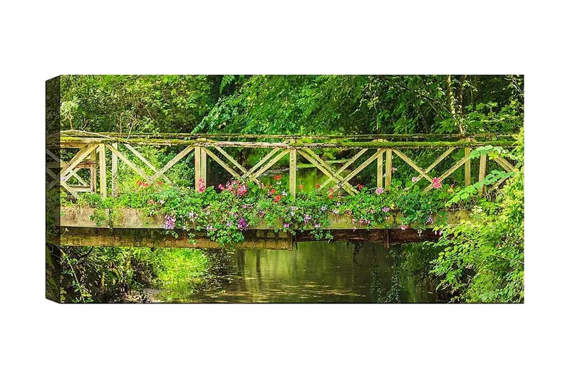 Canvasbillede YTY Landscape & Nature Flerfarvet, 120x50 cm