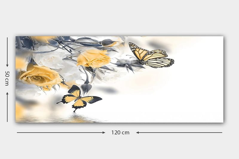 Canvasbillede YTY Landscape & Nature Flerfarvet - 120x50 cm - Boligtilbehør - Billeder & kunst - Billeder på lærred