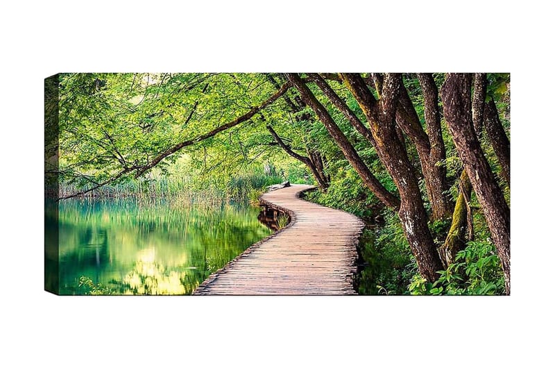 Canvasbillede YTY Landscape & Nature Flerfarvet, 120x50 cm