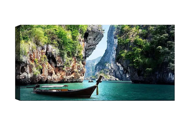 Canvasbillede YTY Landscape & Nature Flerfarvet, 120x50 cm