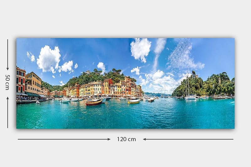 Canvasbillede YTY Landscape & Nature Flerfarvet - 120x50 cm - Boligtilbehør - Billeder & kunst - Billeder på lærred