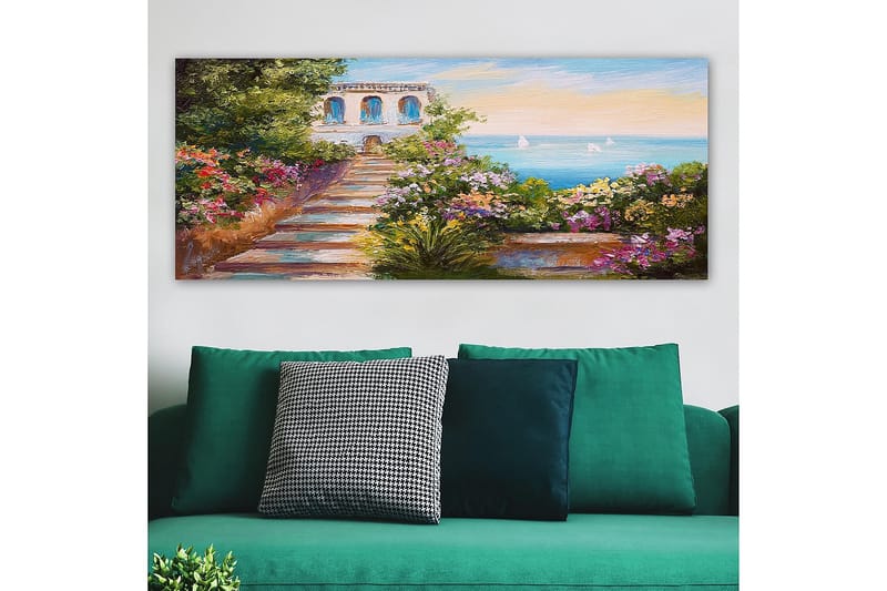 Canvasbillede YTY Landscape & Nature Flerfarvet - 120x50 cm - Boligtilbehør - Billeder & kunst - Billeder på lærred
