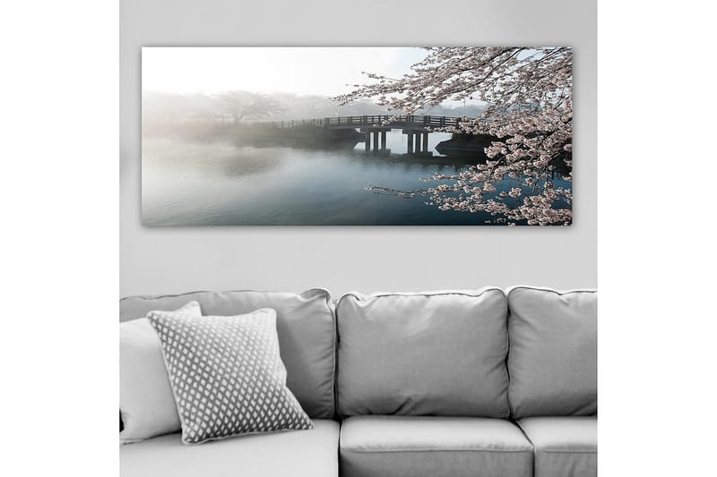 Canvasbillede YTY Landscape & Nature Flerfarvet - 120x50 cm - Boligtilbehør - Billeder & kunst - Billeder på lærred
