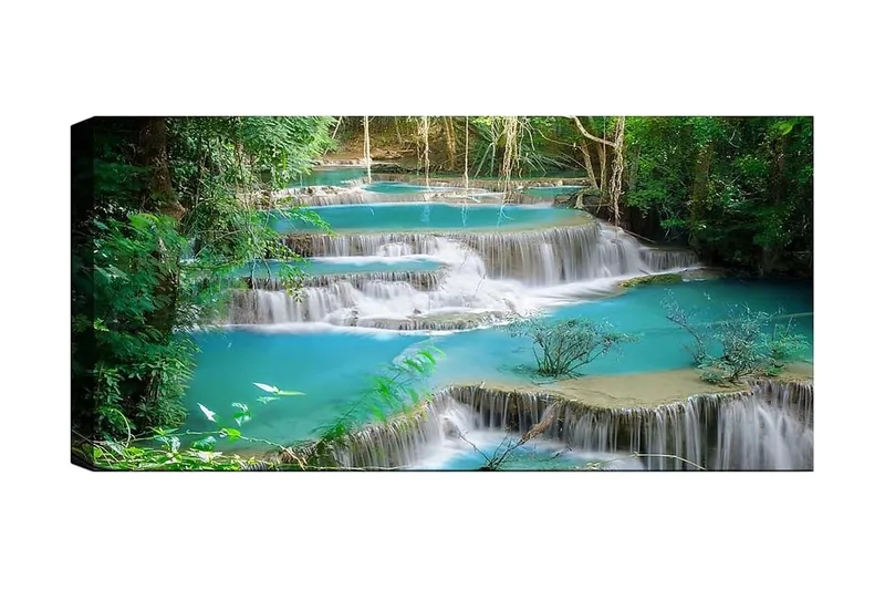 Canvasbillede YTY Landscape & Nature Flerfarvet, 120x50 cm