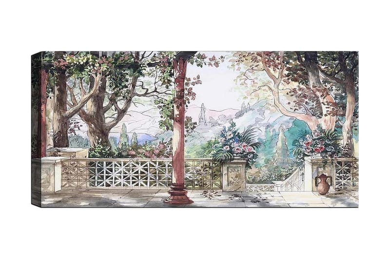 Canvasbillede YTY Landscape & Nature Flerfarvet, 120x50 cm