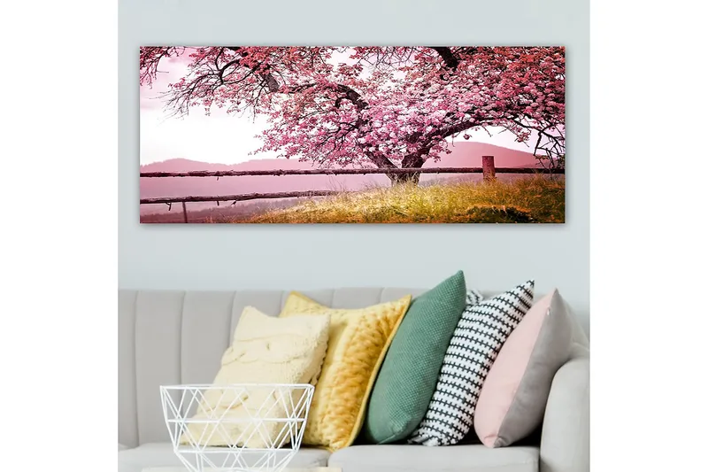 Canvasbillede YTY Landscape & Nature Flerfarvet - 120x50 cm - Boligtilbehør - Billeder & kunst - Billeder på lærred