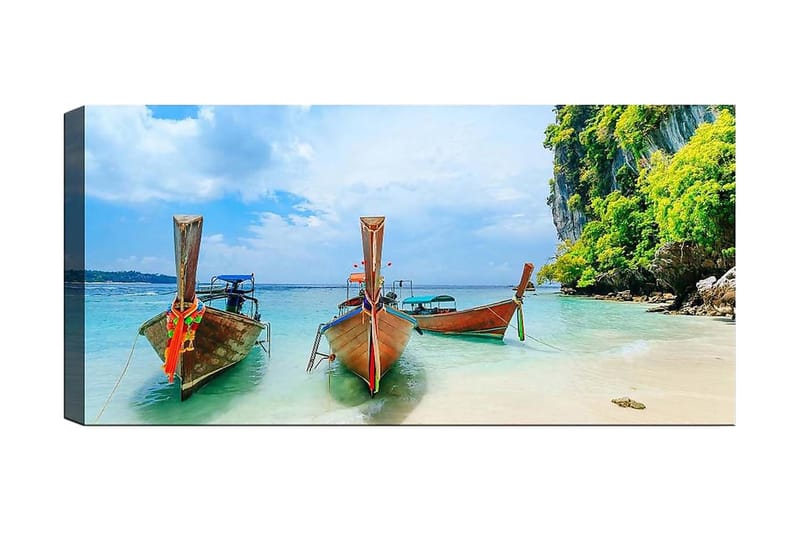 Canvasbillede YTY Landscape & Nature Flerfarvet, 120x50 cm