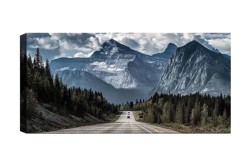 Canvasbillede YTY Landscape & Nature Flerfarvet, 120x50 cm