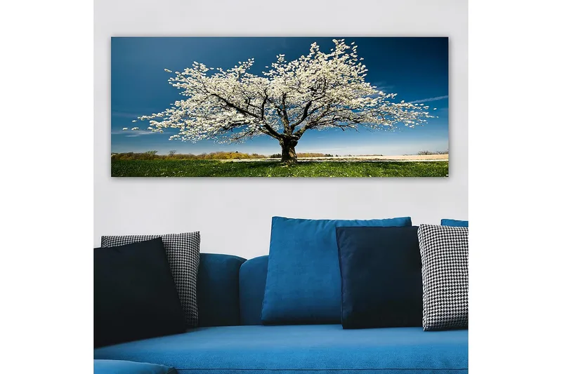 Canvasbillede YTY Landscape & Nature Flerfarvet - 120x50 cm - Boligtilbehør - Billeder & kunst - Billeder på lærred