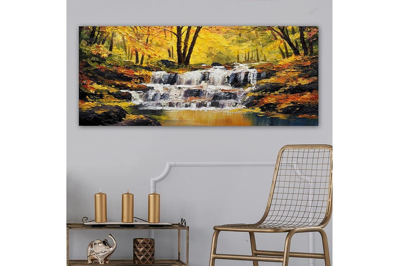 Canvasbillede YTY Landscape & Nature Flerfarvet - 120x50 cm - Boligtilbehør - Billeder & kunst - Billeder på lærred