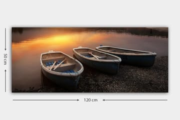 Canvasbillede YTY Landscape & Nature Flerfarvet - 120x50 cm - Boligtilbehør - Billeder & kunst - Billeder på lærred
