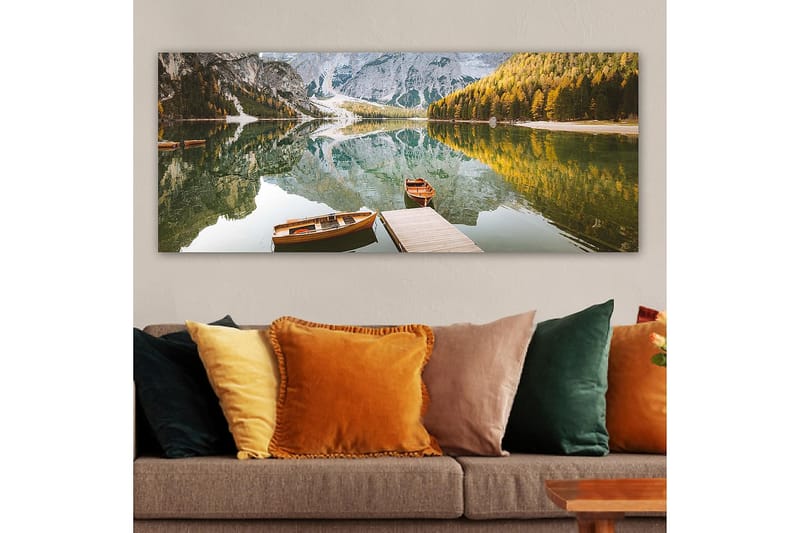 Canvasbillede YTY Landscape & Nature Flerfarvet - 120x50 cm - Boligtilbehør - Billeder & kunst - Billeder på lærred