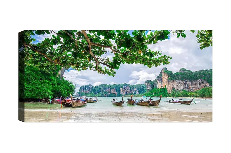 Canvasbillede YTY Landscape & Nature Flerfarvet, 120x50 cm