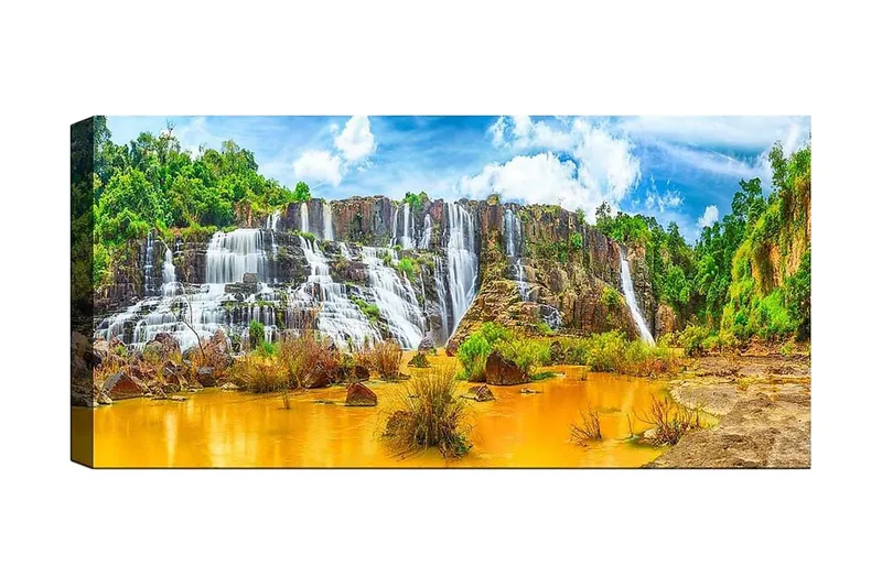 Canvasbillede YTY Landscape & Nature Flerfarvet, 120x50 cm