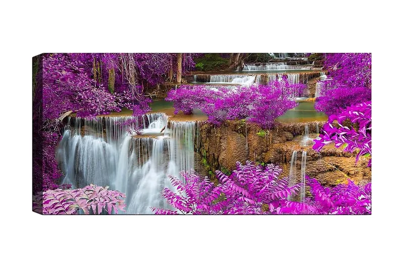 Canvasbillede YTY Landscape & Nature Flerfarvet, 120x50 cm