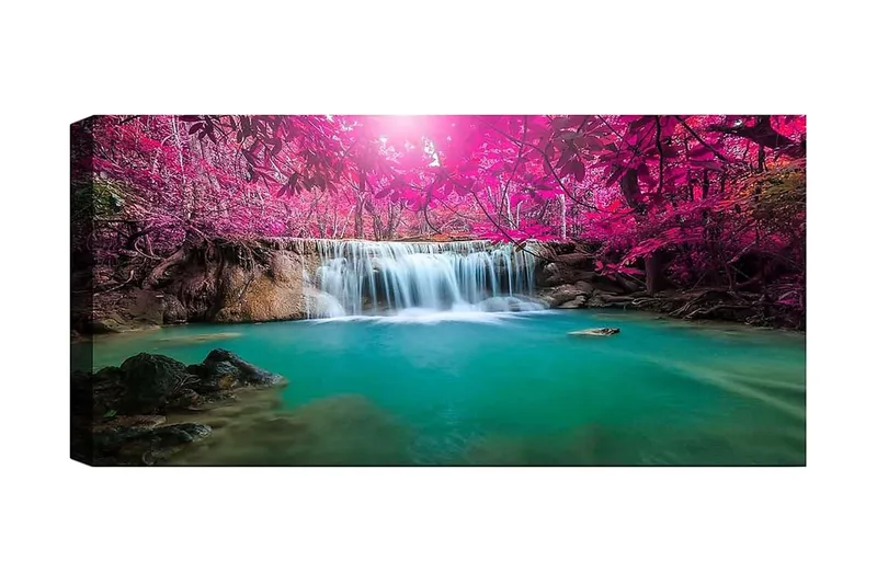 Canvasbillede YTY Landscape & Nature Flerfarvet, 120x50 cm