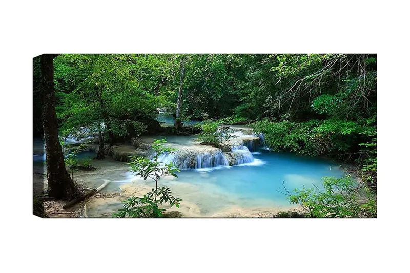 Canvasbillede YTY Landscape & Nature Flerfarvet, 120x50 cm