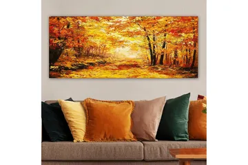 Canvasbillede YTY Landscape & Nature Flerfarvet - 120x50 cm - Boligtilbehør - Billeder & kunst - Billeder på lærred