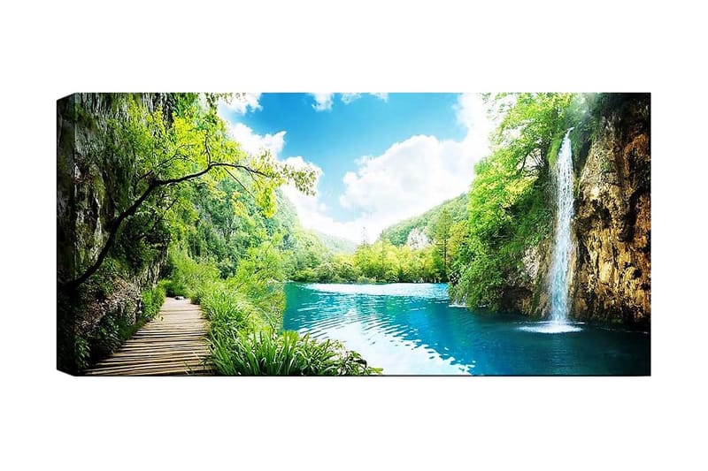 Canvasbillede YTY Landscape & Nature Flerfarvet, 120x50 cm