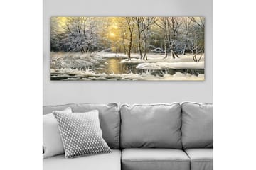 Canvasbillede YTY Landscape & Nature Flerfarvet - 120x50 cm - Boligtilbehør - Billeder & kunst - Billeder på lærred