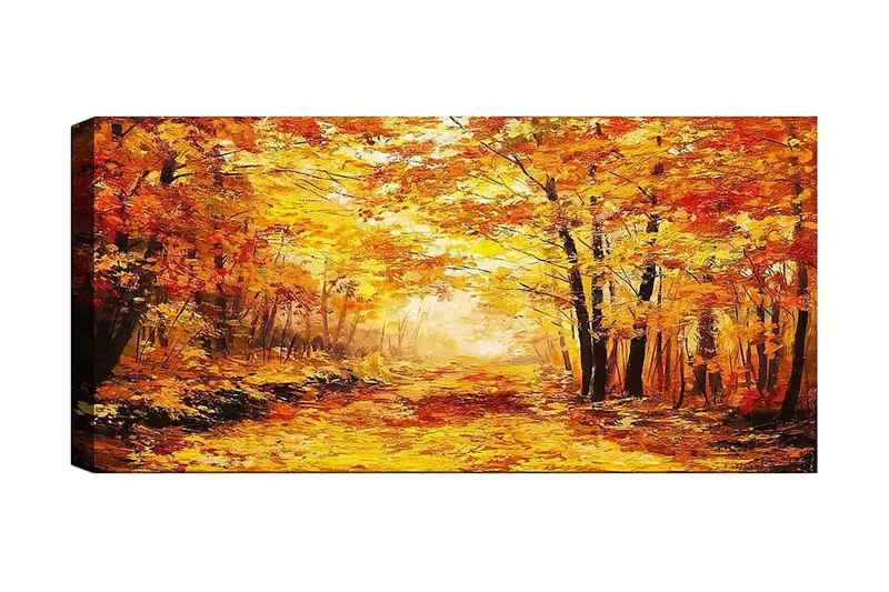 Canvasbillede YTY Landscape & Nature Flerfarvet, 120x50 cm