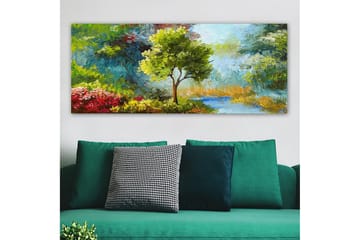 Canvasbillede YTY Landscape & Nature Flerfarvet - 120x50 cm - Boligtilbehør - Billeder & kunst - Billeder på lærred