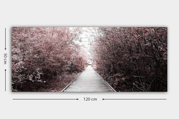Canvasbillede YTY Landscape & Nature Flerfarvet - 120x50 cm - Boligtilbehør - Billeder & kunst - Billeder på lærred