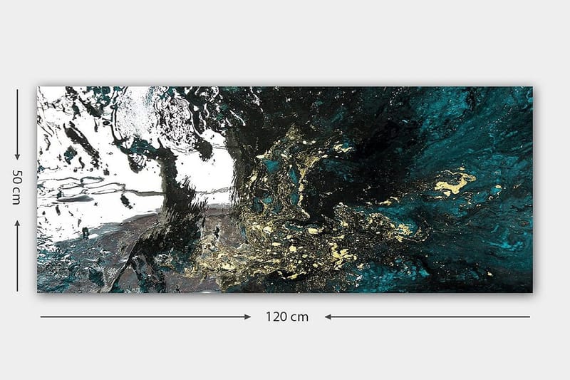 Canvasbillede YTY Landscape & Nature Flerfarvet - 120x50 cm - Boligtilbehør - Billeder & kunst - Billeder på lærred