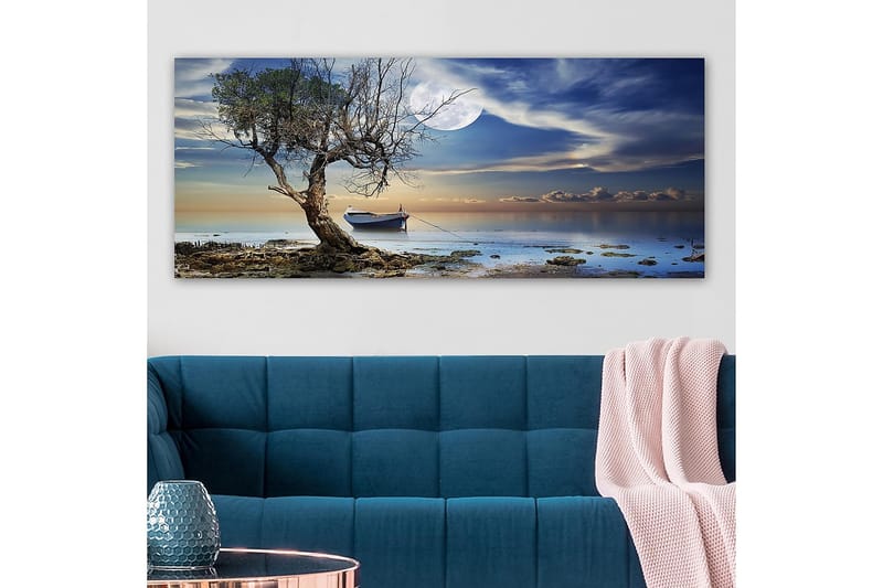 Canvasbillede YTY Landscape & Nature Flerfarvet - 120x50 cm - Boligtilbehør - Billeder & kunst - Billeder på lærred