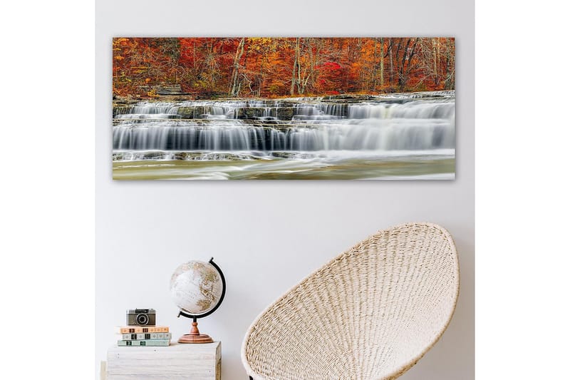 Canvasbillede YTY Landscape & Nature Flerfarvet - 120x50 cm - Boligtilbehør - Billeder & kunst - Billeder på lærred