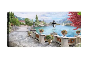 Canvasbillede YTY Landscape & Nature Flerfarvet - 120x50 cm - Boligtilbehør - Billeder & kunst - Billeder på lærred