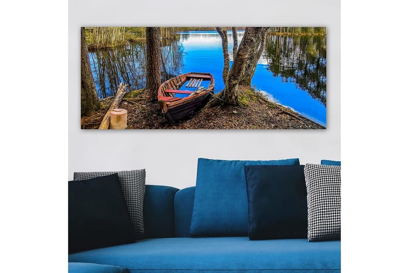 Canvasbillede YTY Landscape & Nature Flerfarvet - 120x50 cm - Boligtilbehør - Billeder & kunst - Billeder på lærred