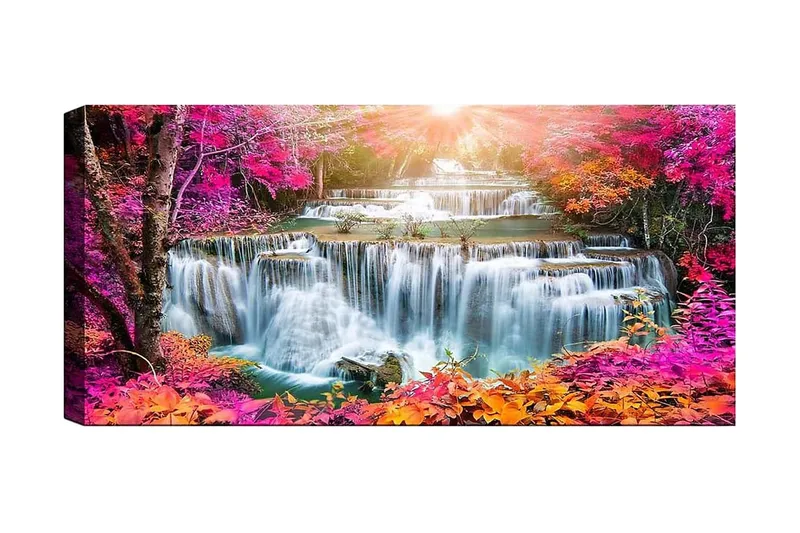 Canvasbillede YTY Landscape & Nature Flerfarvet, 120x50 cm