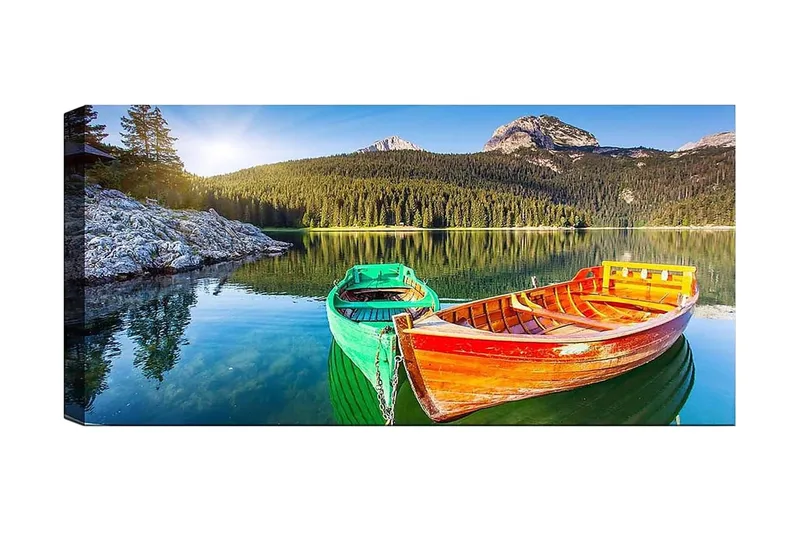 Canvasbillede YTY Landscape & Nature Flerfarvet, 120x50 cm