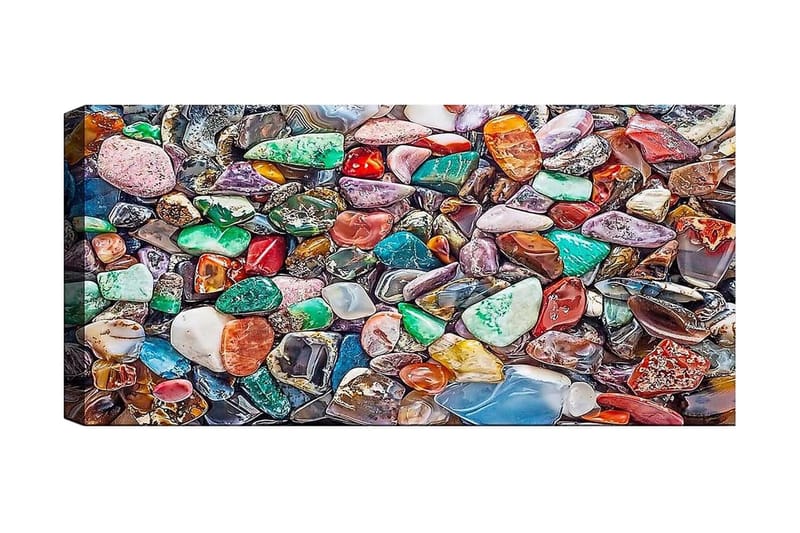 Canvasbillede YTY Nautical & Beach Flerfarvet, 120x50 cm