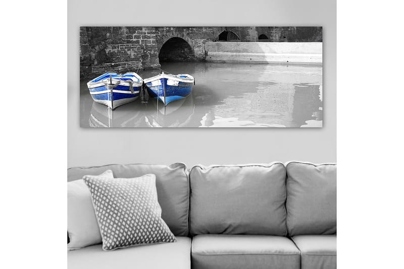 Canvasbillede YTY Nautical & Beach Flerfarvet - 120x50 cm - Boligtilbehør - Billeder & kunst - Billeder på lærred